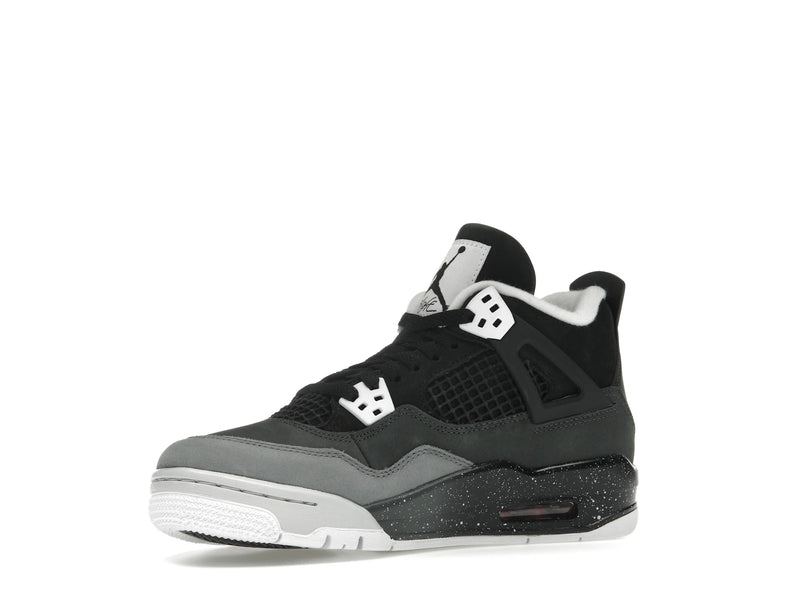 Air Jordan 4 Retro Fear (2024) (GS) - Black/White/Anthracite/Black/Pure Platinum - FQ8213-002 - 15