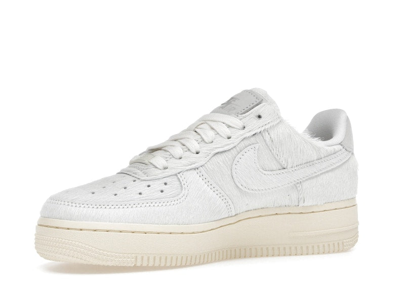 Nike Air Force 1 Low '07 Sail Pony Hair (Women's) - Sail/Muslin - II7398-100 - 15