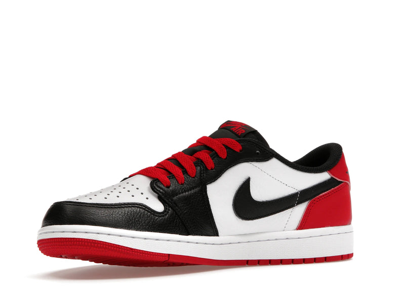 Air Jordan 1 Retro Low OG Black Toe - White/Black/Varsity Red - CZ0790-106 - 15