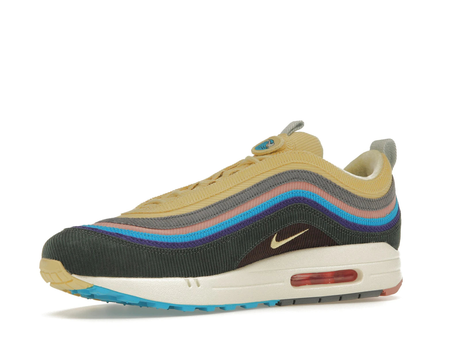 Nike Air Max 1 97 Sean Wotherspoon Na - Light Blue Fury/Lemon Wash - AJ4219-400 - 15