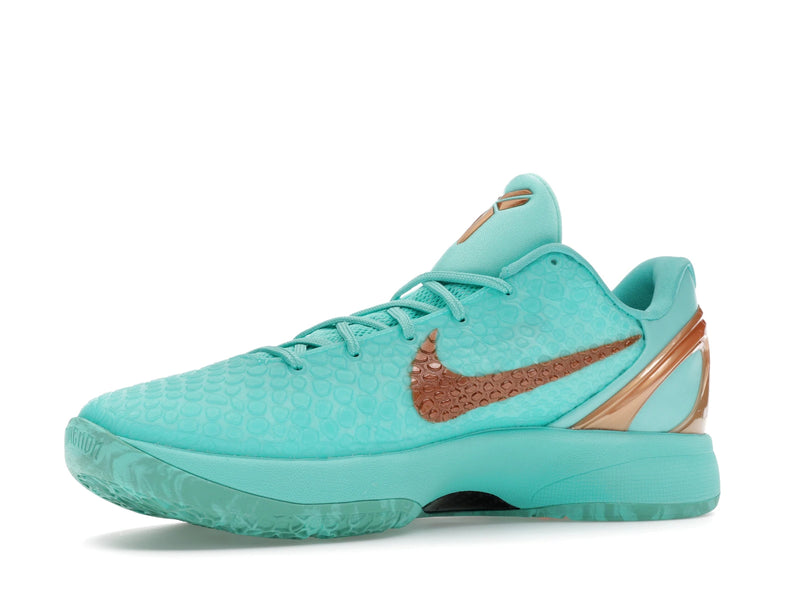 Nike Kobe 6 Protro Jalen Brunson Statue Of Liberty - Hyper Turquoise/Metallic Copper - IQ5774-300 - 15