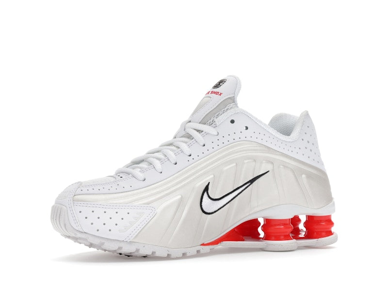 Nike Shox R4 White Phantom Picante Red (Women's) - vue 15
