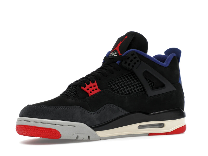 Air Jordan 4 Retro Rare Air - Black/Fire Red/Deep Royal Blue/Dark Smoke Grey/Tech Grey - (White) FV5029-003 - 15