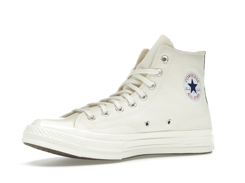 Converse Chuck Taylor All Star 70 Hi Comme des Garcons PLAY Single Heart Milk - Ansicht 16
