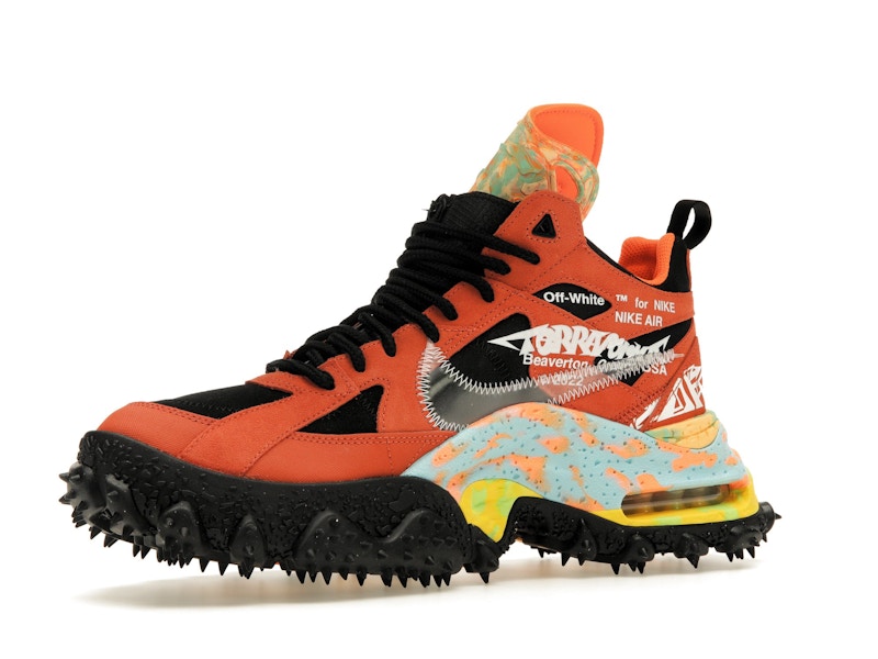 Nike Air Terra Forma Off White Mantra Orange - Mantra Orange/Black-Clear - DQ1615-800 - 15
