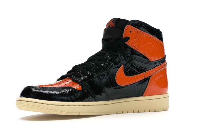 Air Jordan 1 Retro High Shattered Backboard 3 - Black/Pale Vanilla-Starfish - 555088-028 - 15