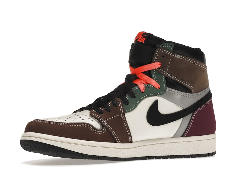 Air Jordan 1 Retro High OG Hand Crafted - Black/Archaeo Brown-Dark Chocolate - DH3097-001 - 15