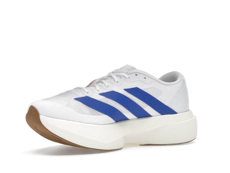 adidas Adizero Evo SL White Royal Blue - Cloud White/Royal Blue/Pure Ruby - JS4494 - 15
