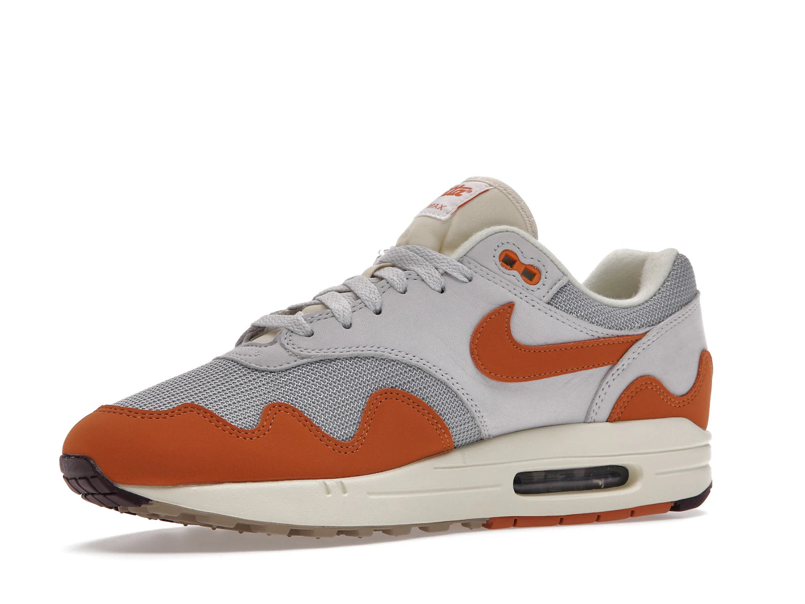 Nike Air Max 1 Patta Waves Monarch With Bracelet - Metallic Silver/Monarch-Pure Platinum - DH1348-001 - 15