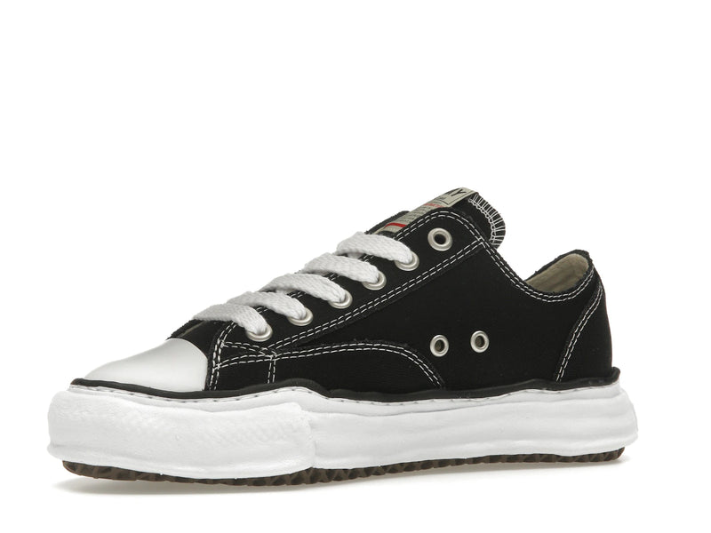 Maison Mihara Yasuhiro Peterson OG Sole Canvas Low - White/Black - A01FW702-BLK - 15