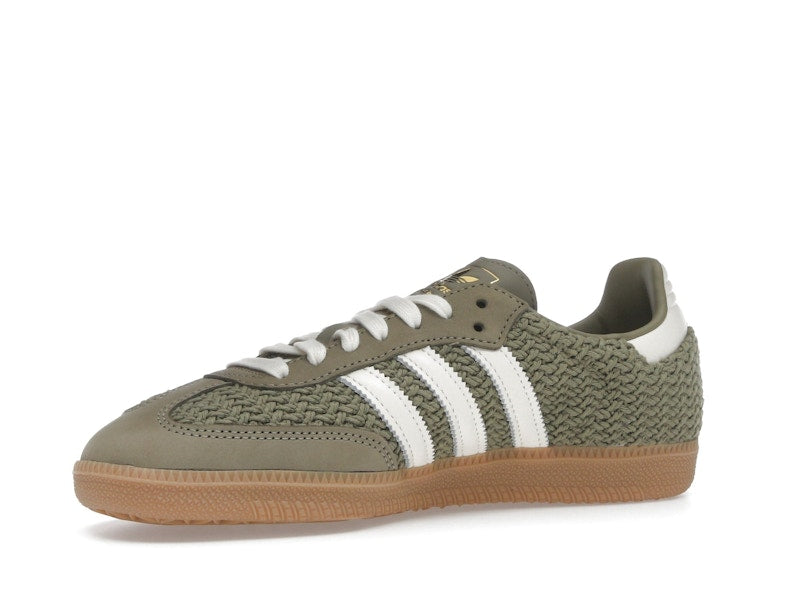 adidas Samba OG Crochet Pack Orbit Green (Women's) - Orbit Green/Cream White/Gum - JR9447 - 15