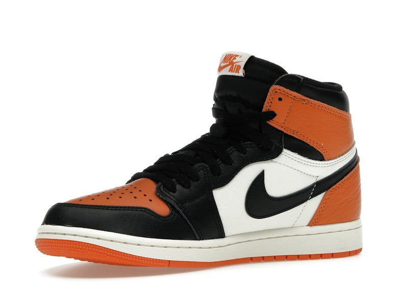 Air Jordan 1 Retro High OG Shattered Backboard (2025) - Black/Black-Sail-Starfish - DZ5485-008 - 15