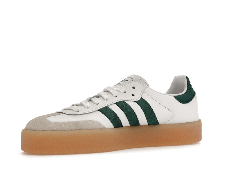 adidas Sambae White Collegiate Green Gum (Women's) - visning 16