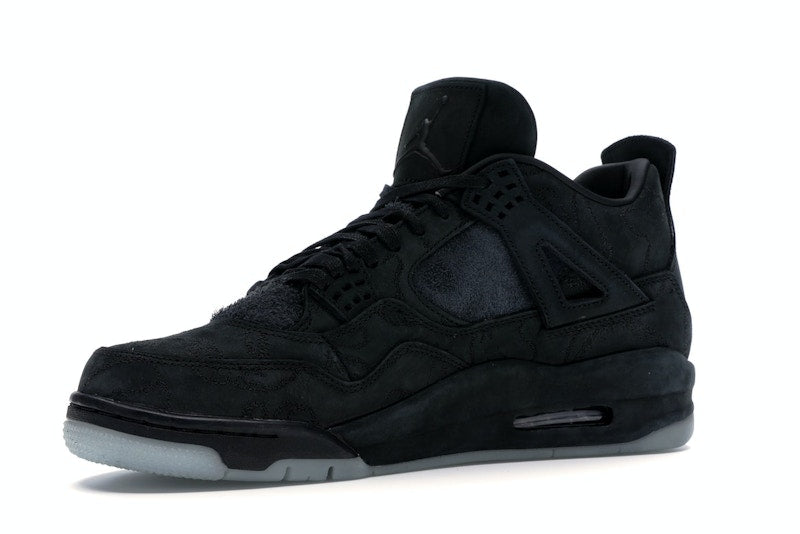 Air Jordan 4 Retro Kaws Black - Black/Black-Clear-Glow - 930155-001 - 15