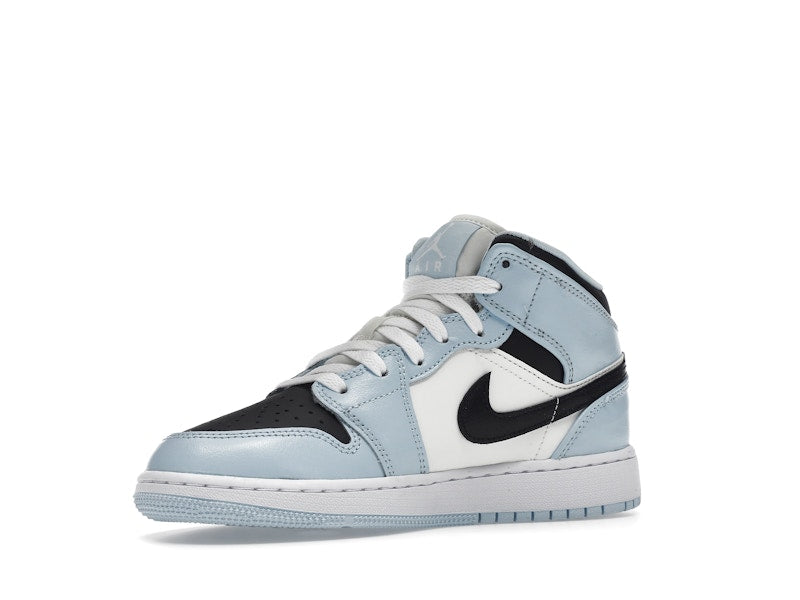 Air Jordan 1 Mid Azul Hielo (GS) - vista 15