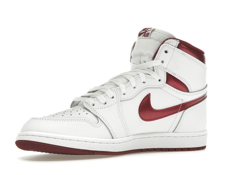 Air Jordan 1 Retro High 85 OG Metallic Burgundy - White/Team Red/White - BQ4422-161 - 15