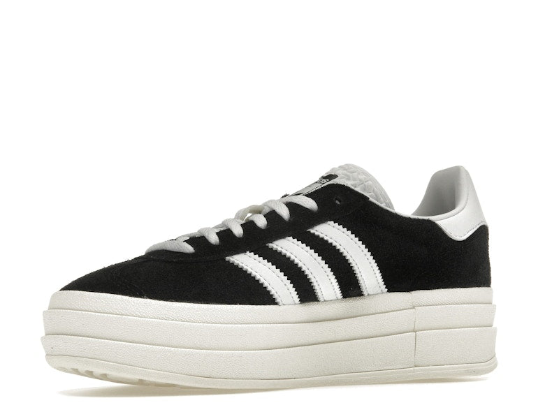 adidas Gazelle Bold Core Black White (Women's) - Core Black/Footwear White/Core White - HQ6912 - 15