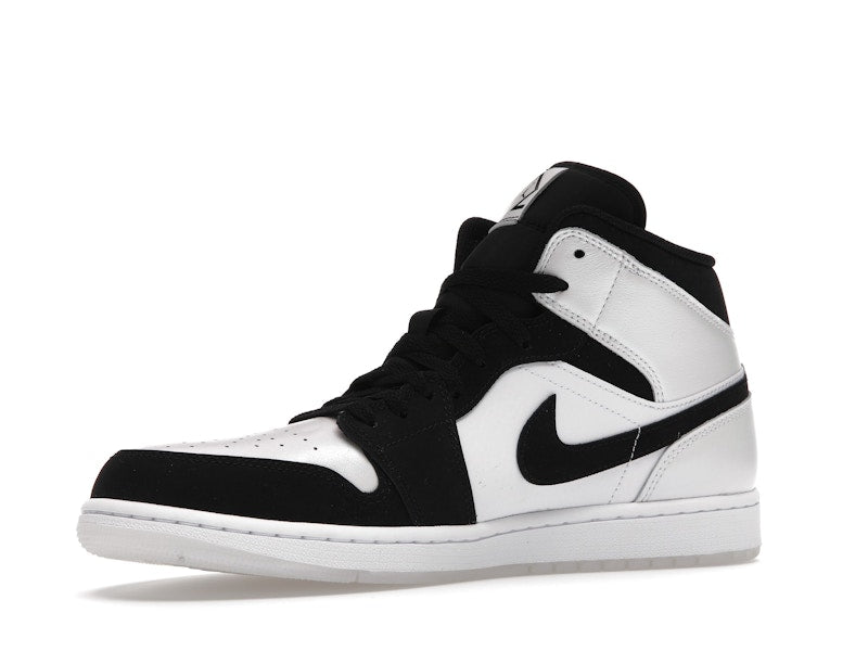 Air Jordan 1 Mid Diamond Shorts - White/Black - DH6933-100 - 15