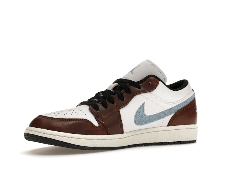 Air Jordan 1 Retro Low SE Brown Blue Grey - White/Blue Grey/Black/Sail - FQ7832-142 - 15