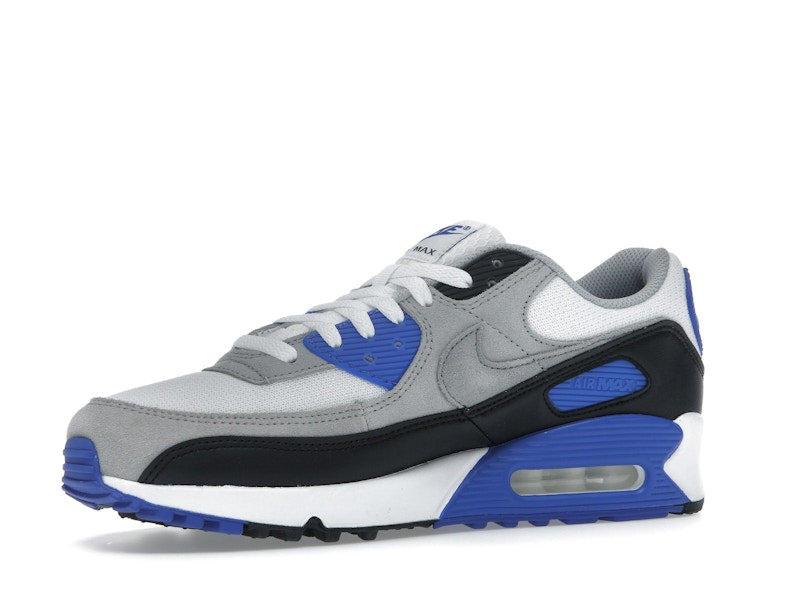 Nike Air Max 90 Hyper Royal - White/Light Smoke Grey/Black/Particle Grey - DM0029-112 - 15