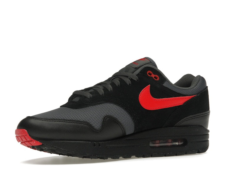 Nike Air Max 1 Essential Vamps - Black/University Red/Iron Grey - FZ5808-008 - 15