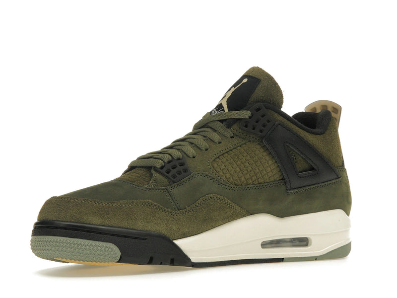 Air Jordan 4 Retro SE Craft Medium Olive - Medium Olive/Pale Vanilla/Khaki/Black/Sail - FB9927-200 - 15