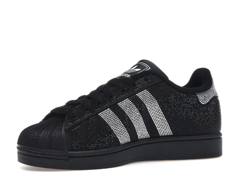 Adidas Superstar II Rhinestone Black Silver - Core Black/Silver Metallic/Off White - IH4200 - 15