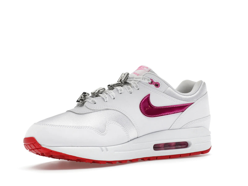 Nike Air Max 1 PRM Valentines Day White - White/University Red/Playful Pink - HV2303-100 - 15