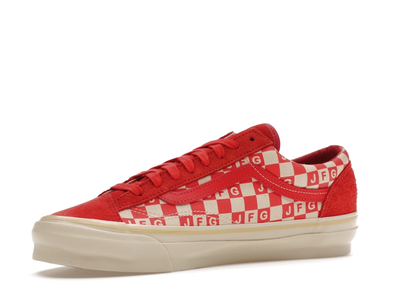 Vans Vault OG Style 36 LX Joe Freshgoods The Honeymoon Stage Red - view 16