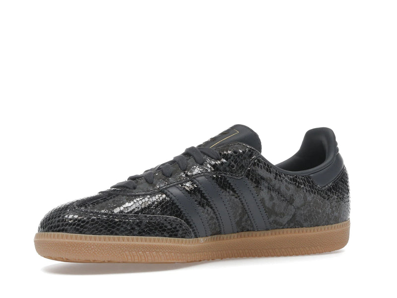 Adidas Samba OG Snakeskin Black - Core Black/Grey Six/Gum 3 - JQ3532 - 15