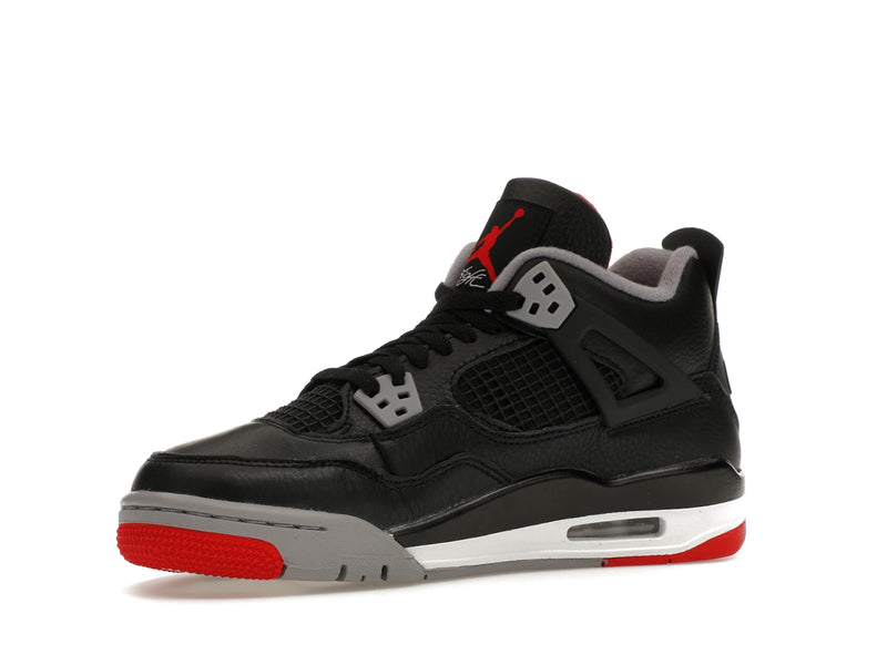 Air Jordan 4 Retro Bred Reimagined (GS) - Black/Cement Grey/Varsity Red/Summit White - FQ8213-006 - 15