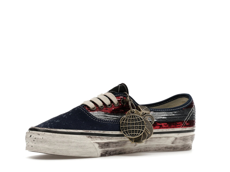 Vans Premium Authentic La Habana Red Navy - Red/Navy - VN000DB8Z11 - 15
