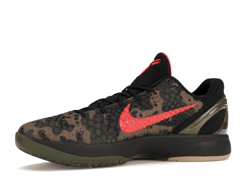 Nike Kobe 6 Protro Italian Camo (2024) - Black/Crimson Bog/Khaki - FQ3546-001 - 16