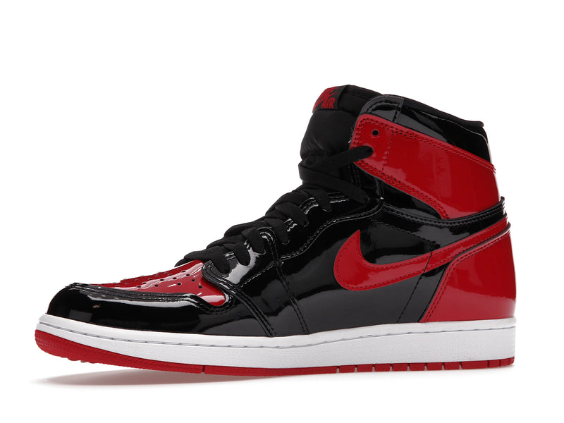 Air Jordan 1 Retro High OG Patent Bred - Black/White-Varsity Red - 555088-063 - 16