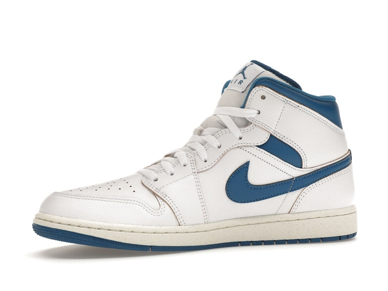 Air Jordan 1 Mid SE Industrial Blue - White/Sail/Industrial Blue - FN5215-141 - 16