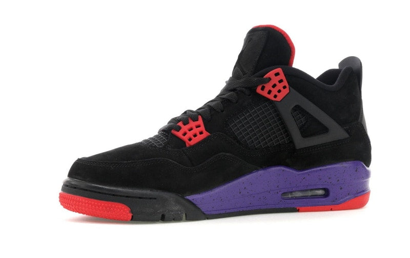 Air Jordan 4 Retro Raptors - Black/Court Purple-University Red - AQ3816-065 - 16