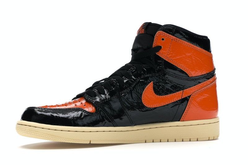 Air Jordan 1 Retro High Shattered Backboard 3 - Black/Pale Vanilla-Starfish - 555088-028 - 16
