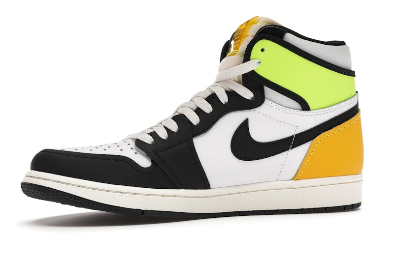 Air Jordan 1 Retro High White Black Volt University Gold - White/Black-Volt-University Gold - 555088-118 - 16