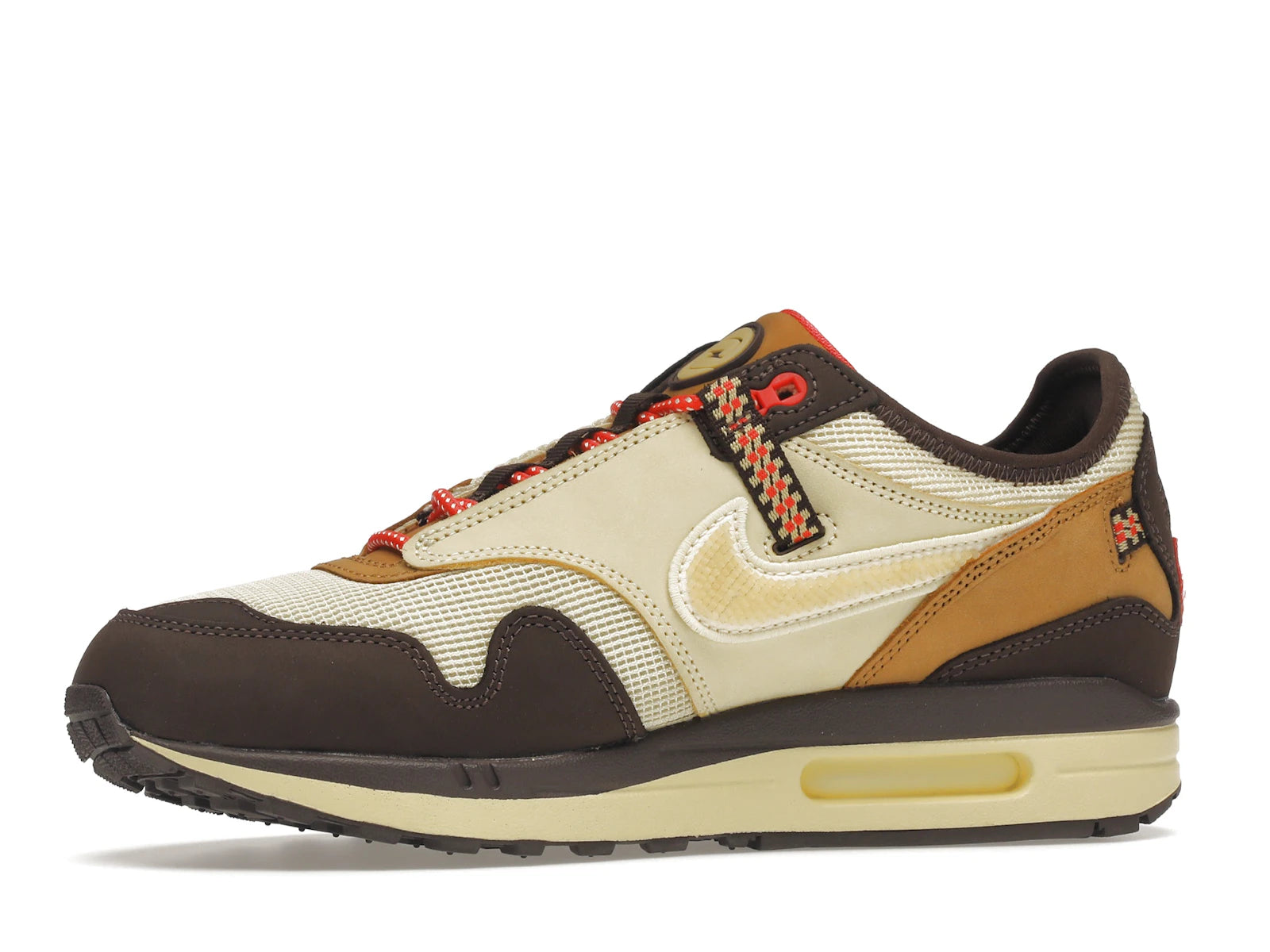 Nike Air Max 1 Travis Scott Baroque Brown - Baroque Brown/Lemon Drop-Wheat-Chile Red - DO9392-200 - 16