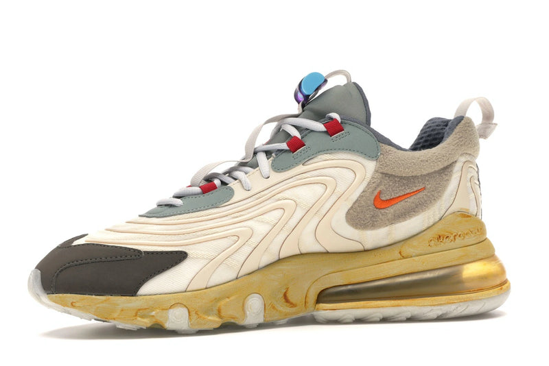 Nike Air Max 270 React Travis Scott - Light Cream/Dark Hazel-Mica Green-Starfish - CT2864-200 - 16