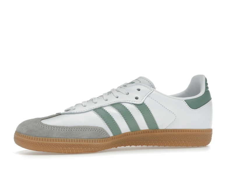 Adidas Samba OG Cloud White Silver Green (GS) - Cloud White/Silver Green/Gum - JP5479 - 16