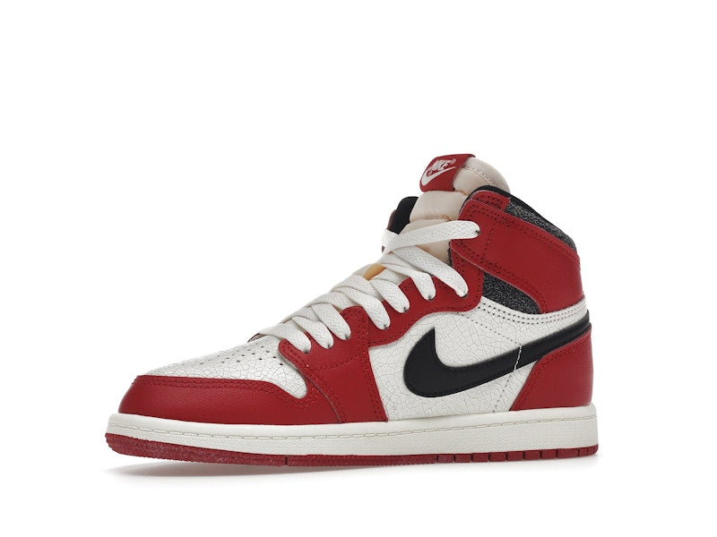 Air Jordan 1 Retro High OG Lost And Found (Enfant) - Varsity Red/Black-Sail-Muslin - FD1412-612 - 16