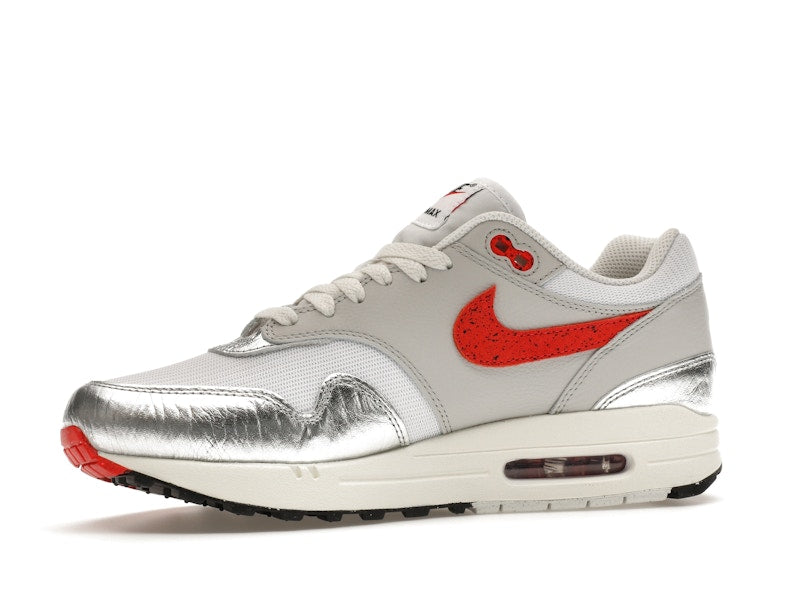 Nike Air Max 1 PRM SE Hot Sauce - White/Chile Red-Metallic Silver-Neutral Grey-Sail-Fir - HF7746-100 - 16