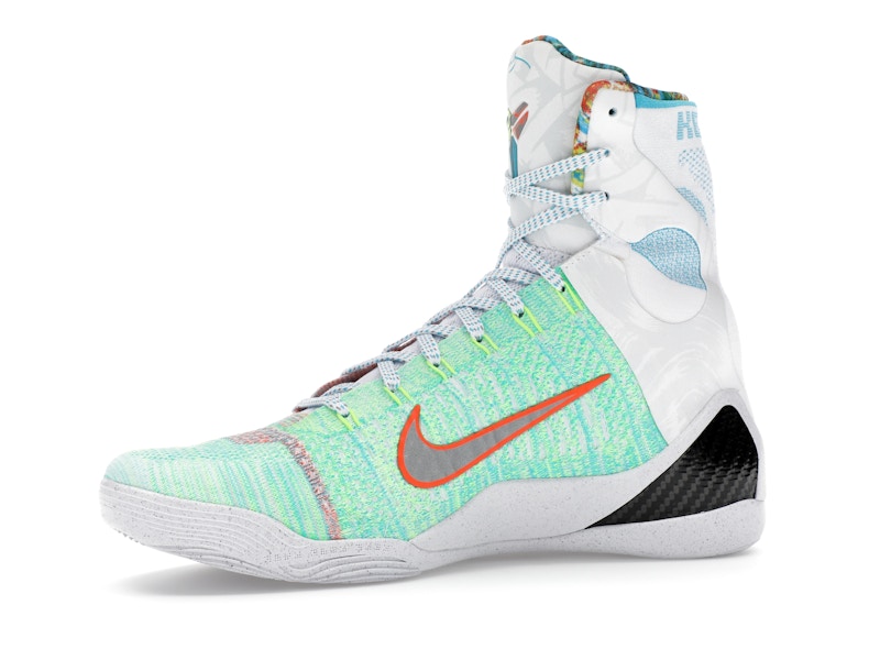 Nike Kobe 9 Elite Protro What The (2025) - White/Reflective Silver-Chlorine Blue-Black - FZ7335-101 - 16