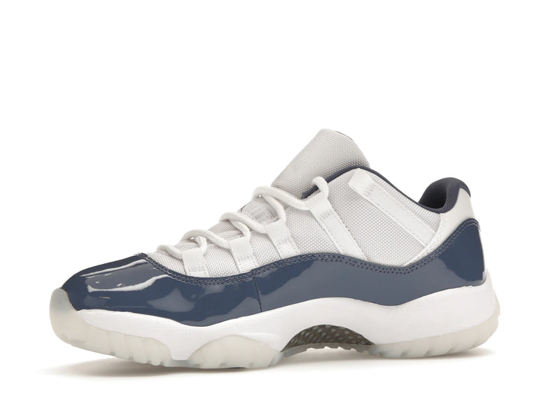 Air Jordan 11 Retro Low Midnight Navy (2024) - White/Midnight Navy/Diffused Blue/Football Grey - FV5104-104 - 16