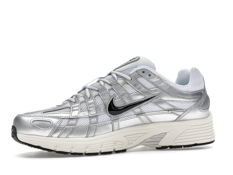 Nike P 6000 White Metallic Silver Flat Silver Black - White/Metallic Silver/Flat Silver/Black - CD6404-105 - 16