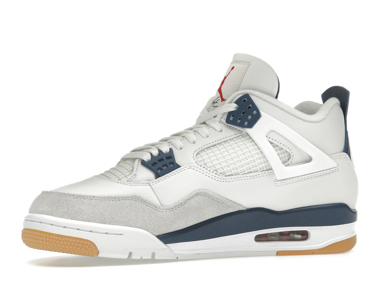 Air Jordan 4 Retro SB Navy - Summit White/White/Navy/Neutral Grey/Gum Yellow/Varsity Red - DR5415-100 - 16