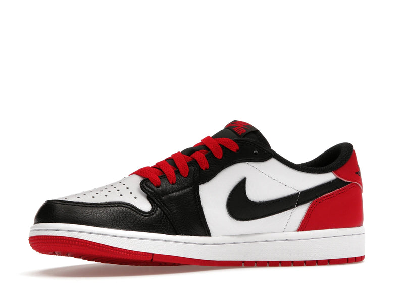 Air Jordan 1 Retro Low OG Black Toe - White/Black/Varsity Red - CZ0790-106 - 16