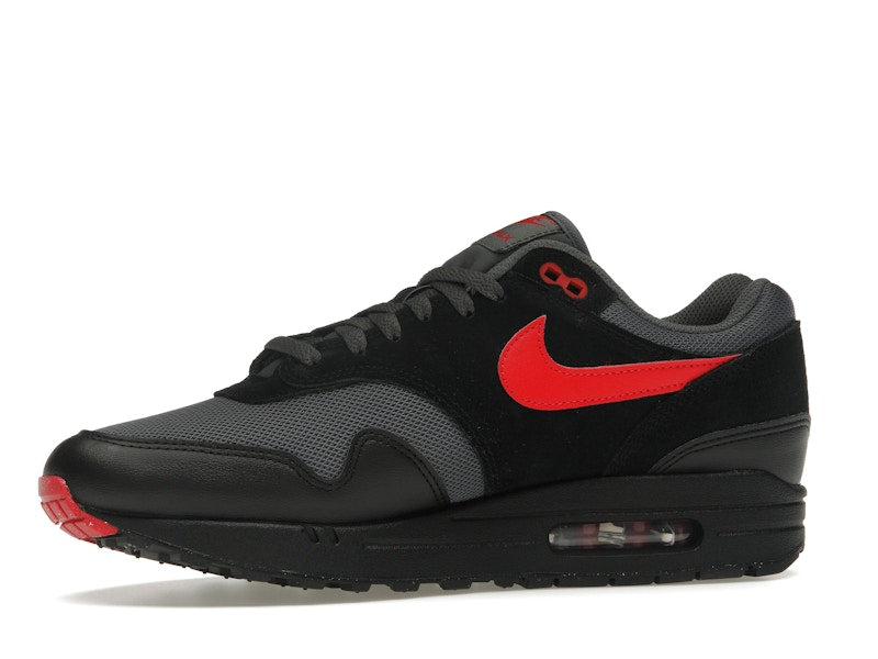 Nike Air Max 1 Essential Vamps - Black/University Red/Iron Grey - FZ5808-008 - 16