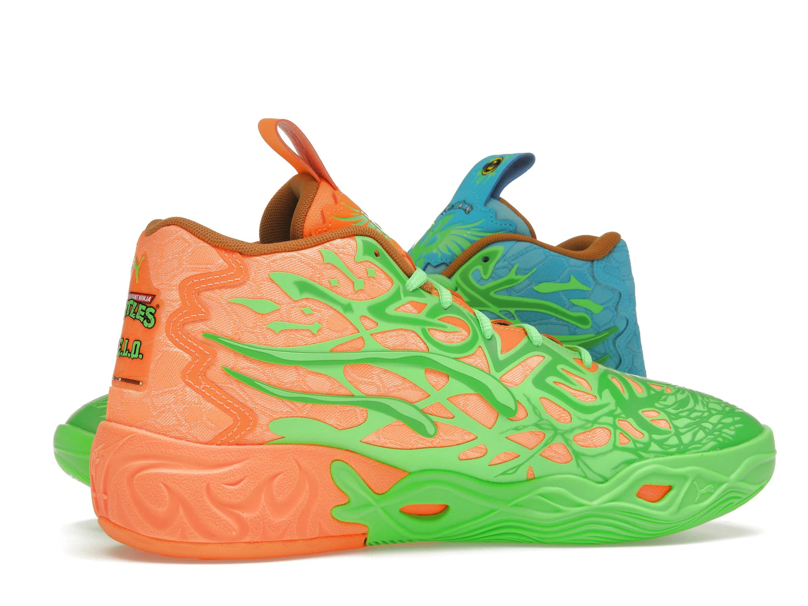 Puma Lamelo Ball Mb04 Teenage Mutant Ninja Turtles Leonardo And Michelangelo - view 16